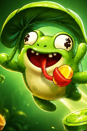 Frogger Jump casino frog character for mobile gameplay