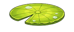 Higher-risk lily pad platform in Frogger Jump