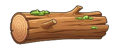 Log platform in the Frogger Jump casino game
